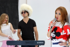 "Lapochka" video shooting with Milki