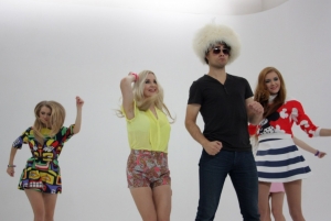 "Lapochka" video shooting with Milki