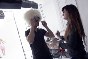 "Lapochka" video shooting with Milki