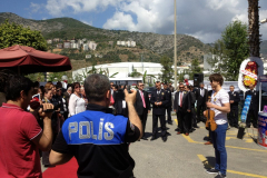 Playing for the turkish police. Smart move.