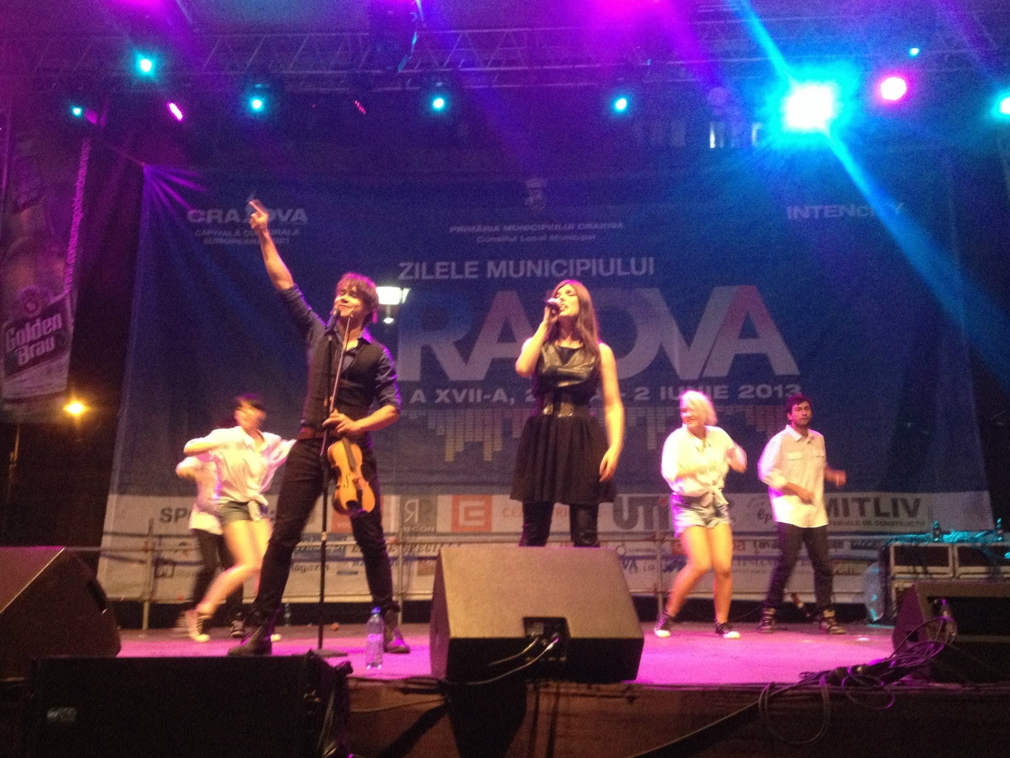 Photos. Concert in Craiova, Romania