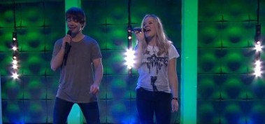 First TV-performance of “Venner” from “Trolle og den Magiske Fela”